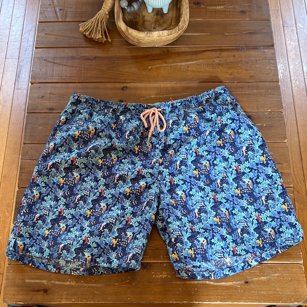 Peter Millar Swim Trunks Size XXL